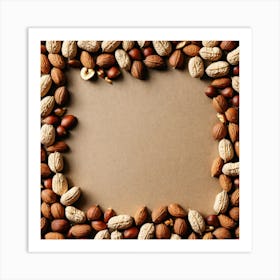 Nut Frame 20 Art Print