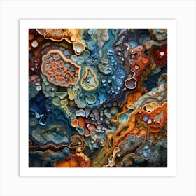 Abstract Painting 91 Art Print