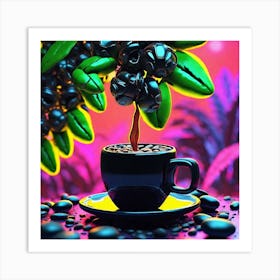 Coffee Art Art Print