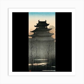 Asian Pagoda Art Print