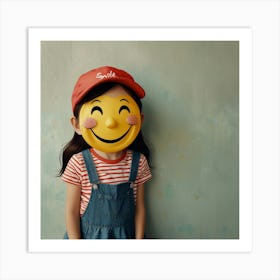 Default Smile Art Print 1 Art Print