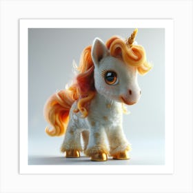 Cute Unicorn 864 Art Print