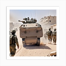 Israeli Army 2 Art Print