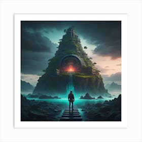 Hidden Depths Art Print