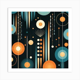 Abstract Background 364 Art Print