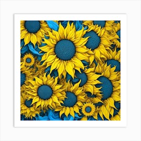 Sunflowers Art Print