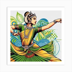 Apsara Art Print