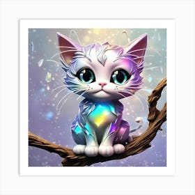 Kitty Cat 2 Art Print