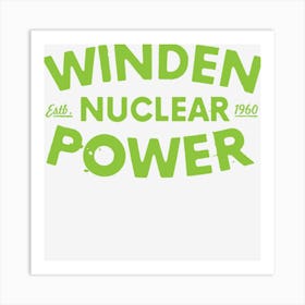 Winden Nuclear Power Plant Art Print