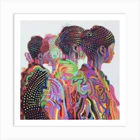 'Three Women' Art Print