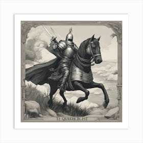 King Of The Knights Art Print