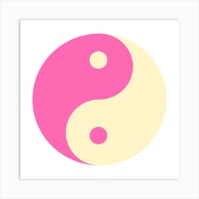 Yin Yang Symbol 19 Art Print