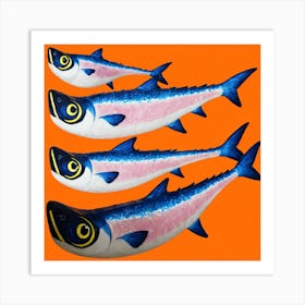 Sardine Art Print