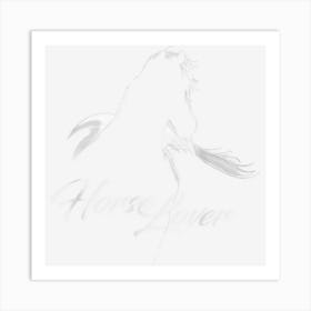 Horse Lovers Illustration Horse Lover Art Print