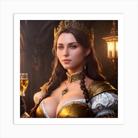 Tavern Wench 1 Art Print