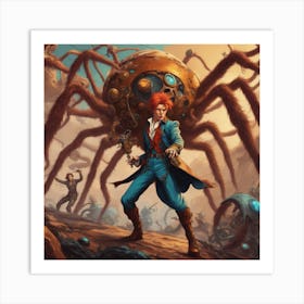 Spider From Mars Art Print