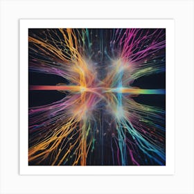 Abstract Fractals 3 Art Print