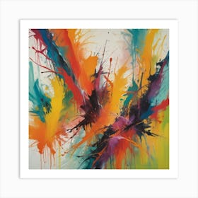 Splatters 7 Art Print