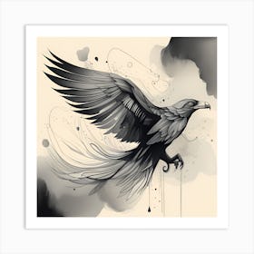 Raven 1 Art Print