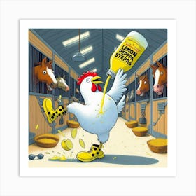 Chicken Feet Art Print