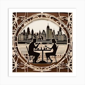 Nyc Skyline Art Print