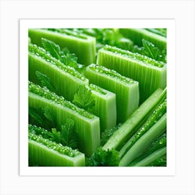 Celery 2 Art Print