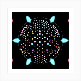 Psychedelic Sphere 1 Poster