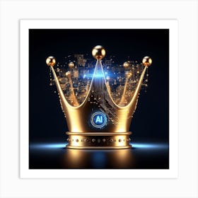 Crown Of Ai Art Print