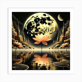 Lotus Flower 161 Art Print