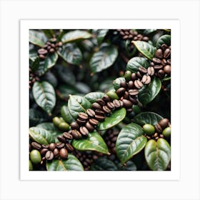 Coffee Beans 2 Art Print