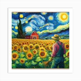 Starry Night Art Print