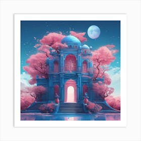 Mansion Supuestamente En Un Planeta Art Print