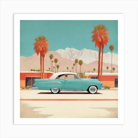 Palm Springs Ride Vii Art Print Art Print