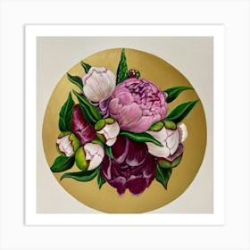 Peonies 1 Art Print