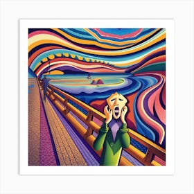 The Scream Image Art Print