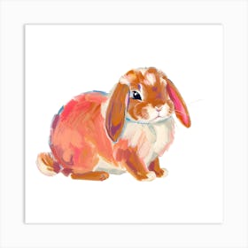 Holland Lop Rabbit 02 1 Art Print