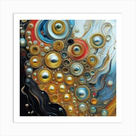 Bubbles 2 Art Print