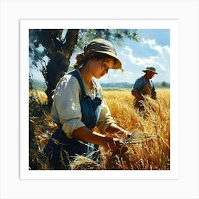 Wheat Field Art Print