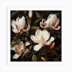 Magnolias 4 Art Print