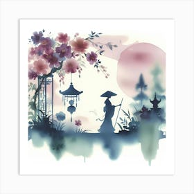 Chinese Painting 18 Art Print