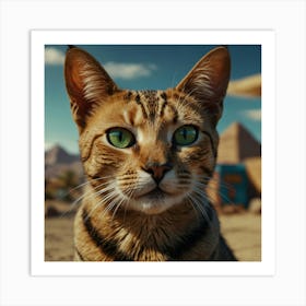 Egyptian Cat 1 Art Print