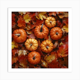 The Pumpkin Harvest 3 Art Print