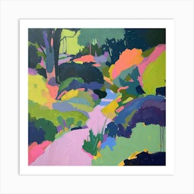 Colourful Gardens Bodnant Garden United Kingdom 1 Art Print