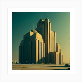 Qatar'S Tallest Building Art Print