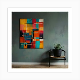 Abstract Painting 30 Art Print