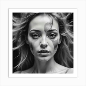 Portrait Of A Woman 25 Art Print