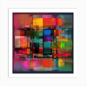 Abstract Painting 175 Art Print
