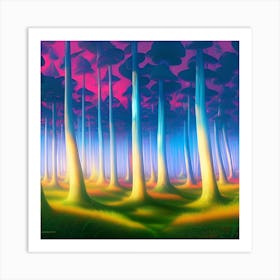 Once in a Dream Forest Art Print