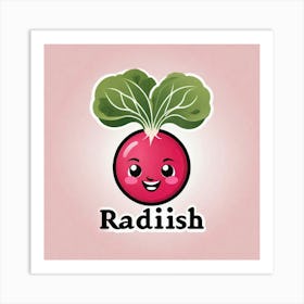 Radish 16 Art Print