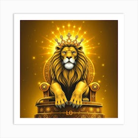 Lion Of Leo 1 Art Print